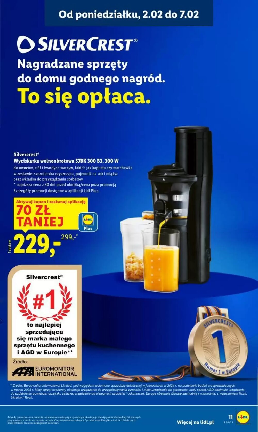 Gazetka promocyjna Lidl  ważna od 02.02.2026 - Strona 11.