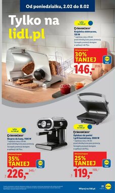 Gazetka promocyjna Lidl  ważna od 02.02.2026 - Strona 21.
