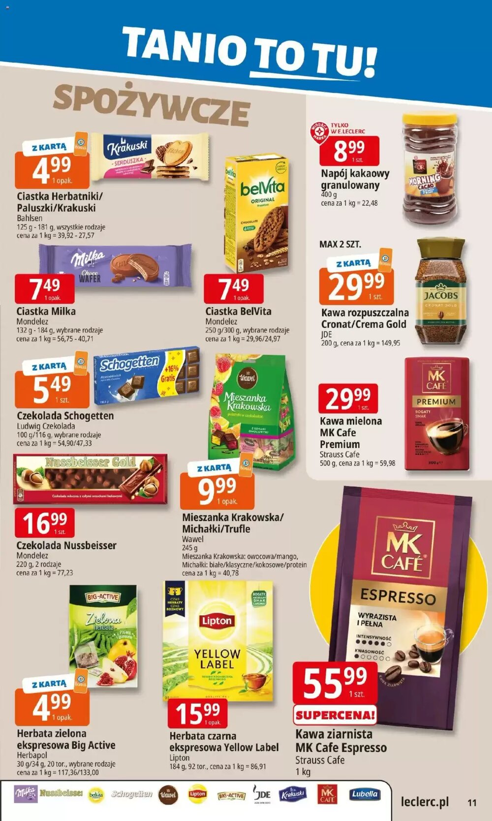 Gazetka promocyjna E.Leclerc  ważna od 02.02.2026 - Strona 11.