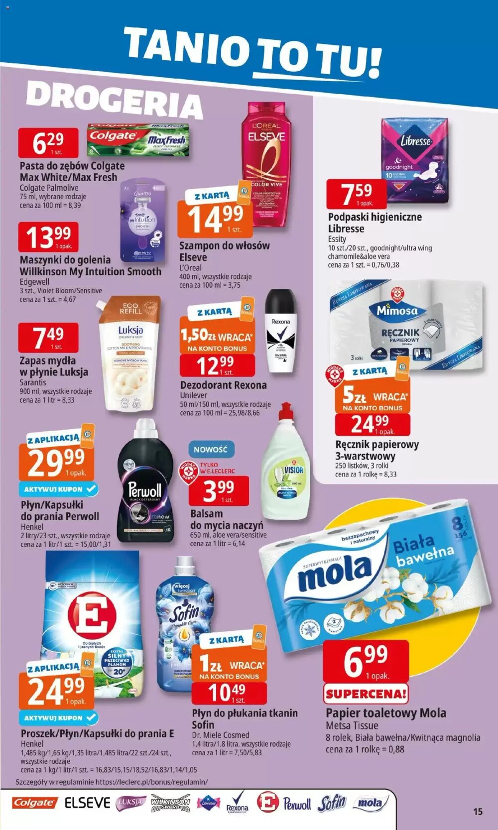 Gazetka promocyjna E.Leclerc  ważna od 02.02.2026 - Strona 15.
