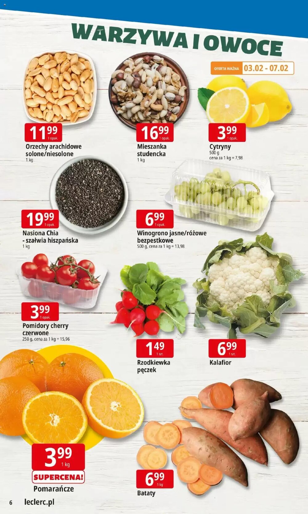 Gazetka promocyjna E.Leclerc  ważna od 02.02.2026 - Strona 6.