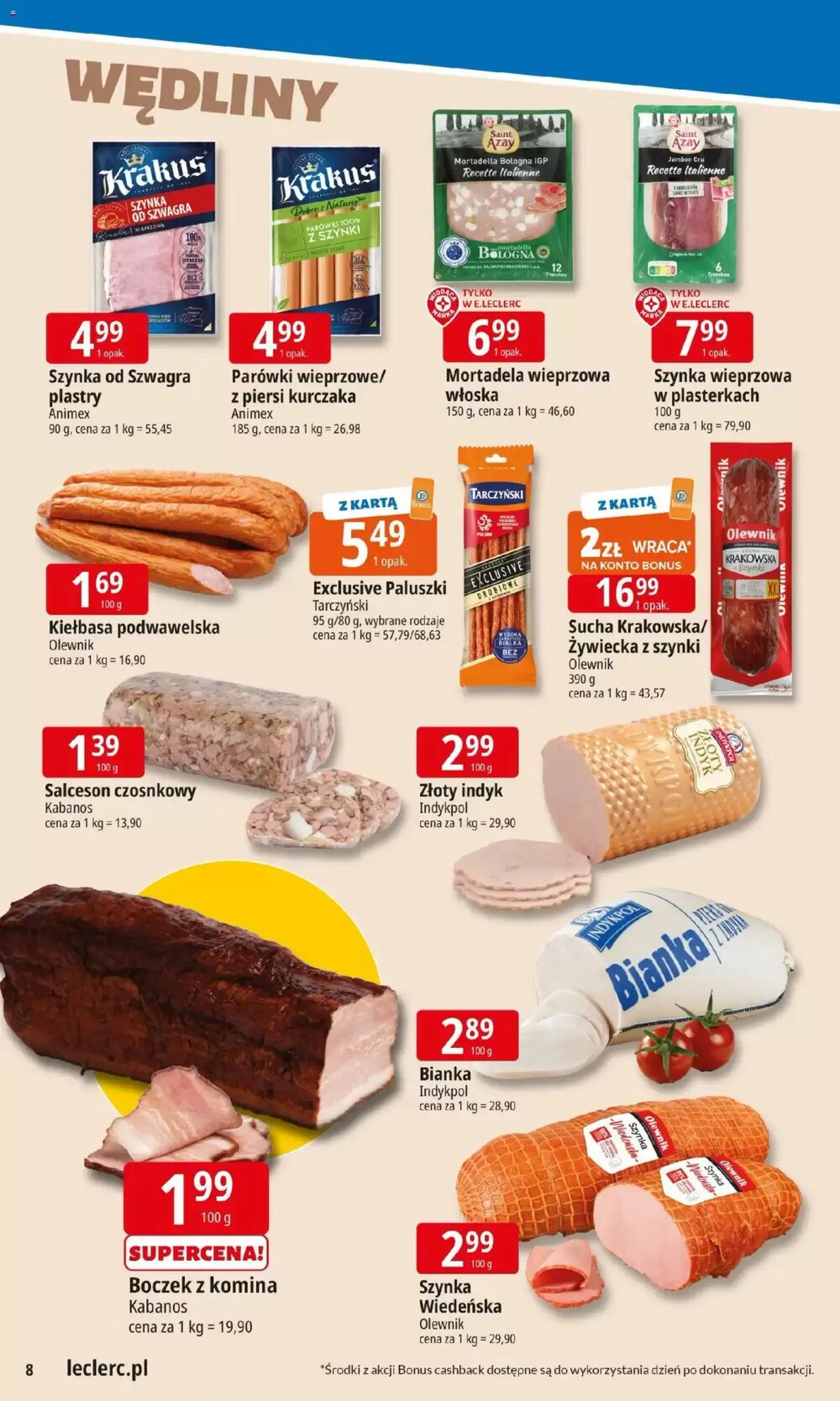 Gazetka promocyjna E.Leclerc  ważna od 02.02.2026 - Strona 8.