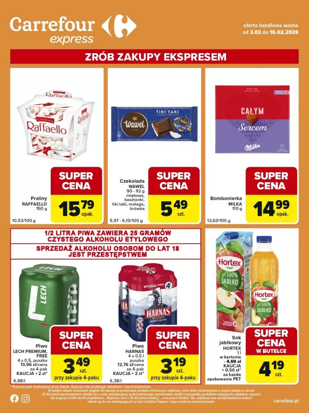 Gazetka promocyjna Carrefour Express  ważna od 02.02.2026 - Strona 1.