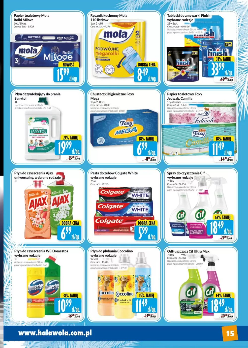 Gazetka promocyjna Hala Wola  ważna od 02.02.2026 - Strona 15.