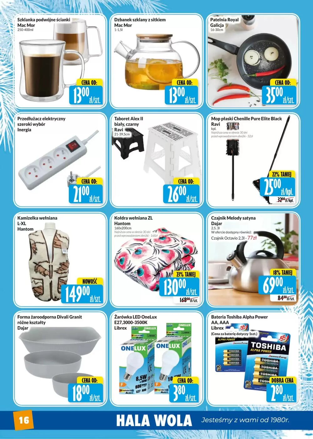 Gazetka promocyjna Hala Wola  ważna od 02.02.2026 - Strona 16.