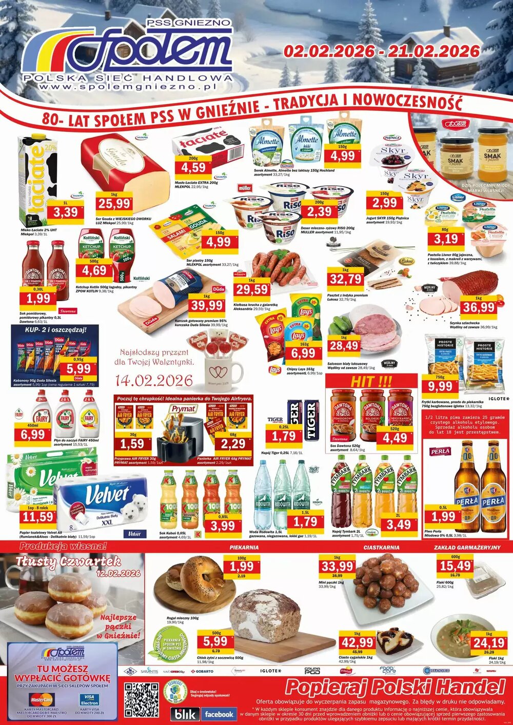 Gazetka promocyjna Społem  ważna od 02.02.2026 - Strona 1.