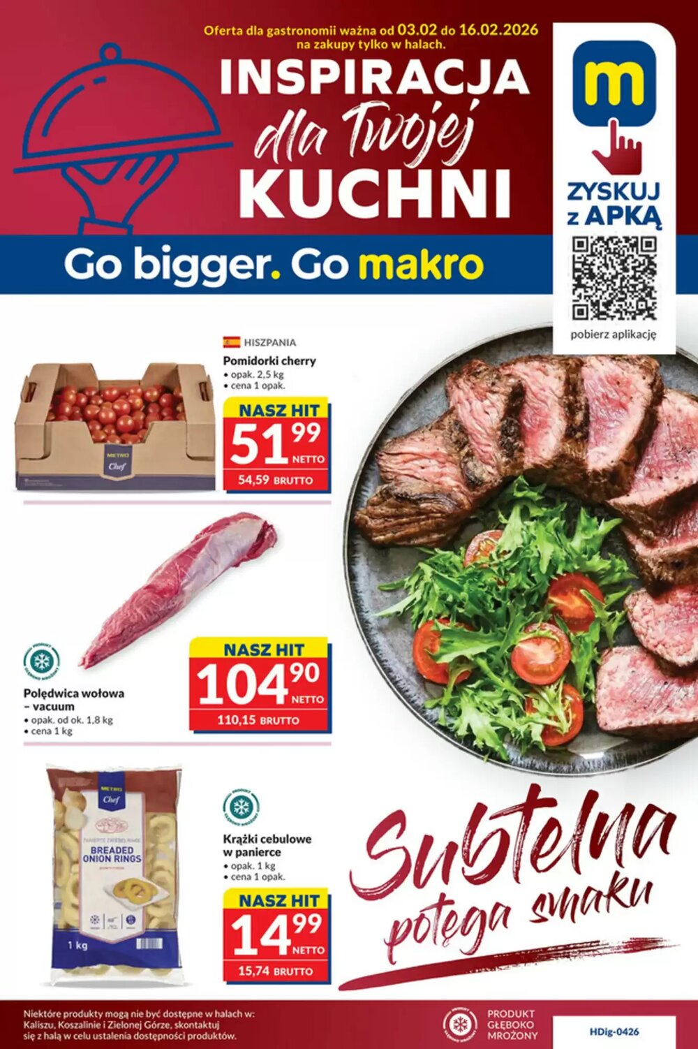 Gazetka promocyjna Makro  ważna od 03.02.2026 - Strona 1.