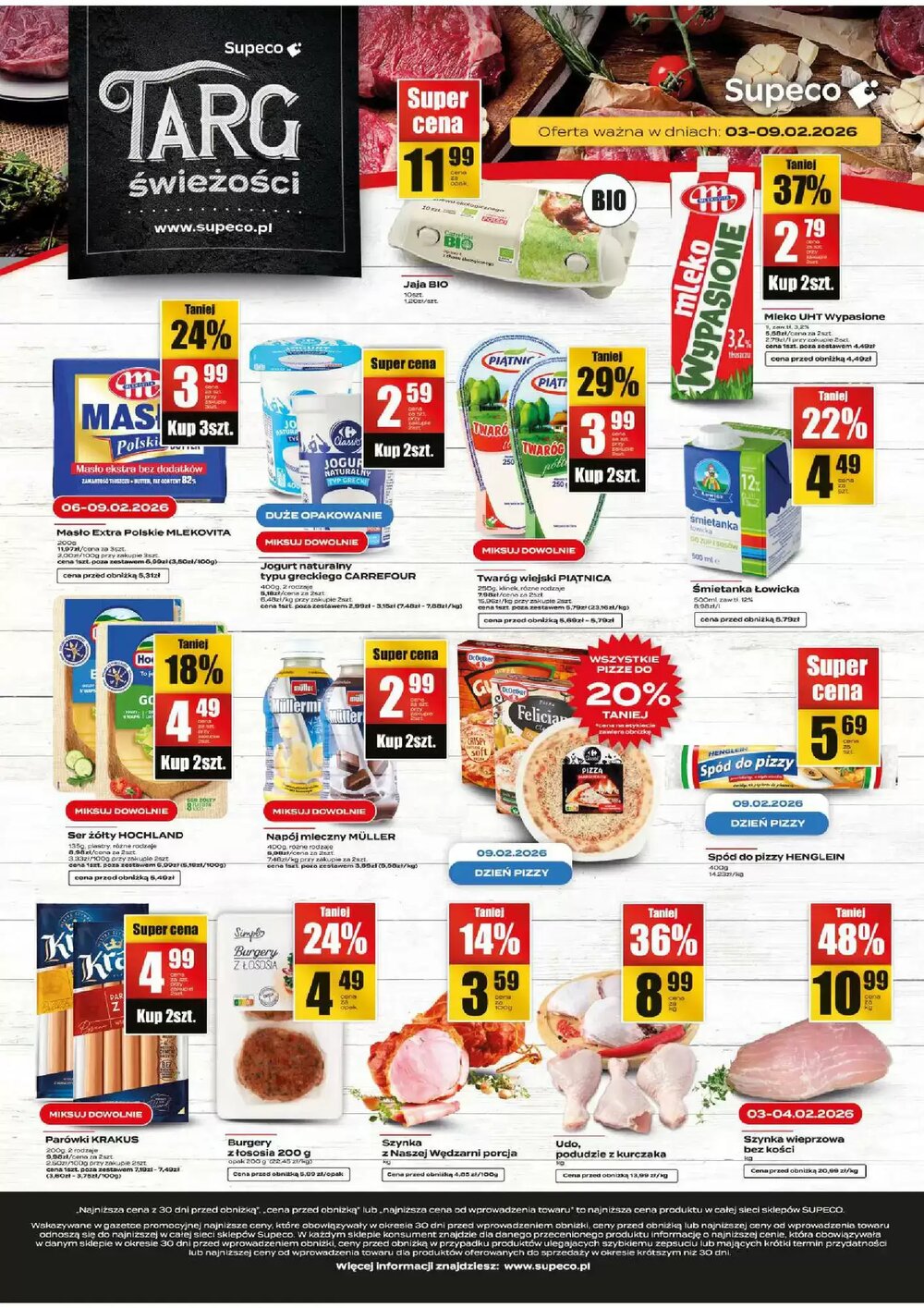 Gazetka promocyjna Supeco  ważna od 03.02.2026 - Strona 1.