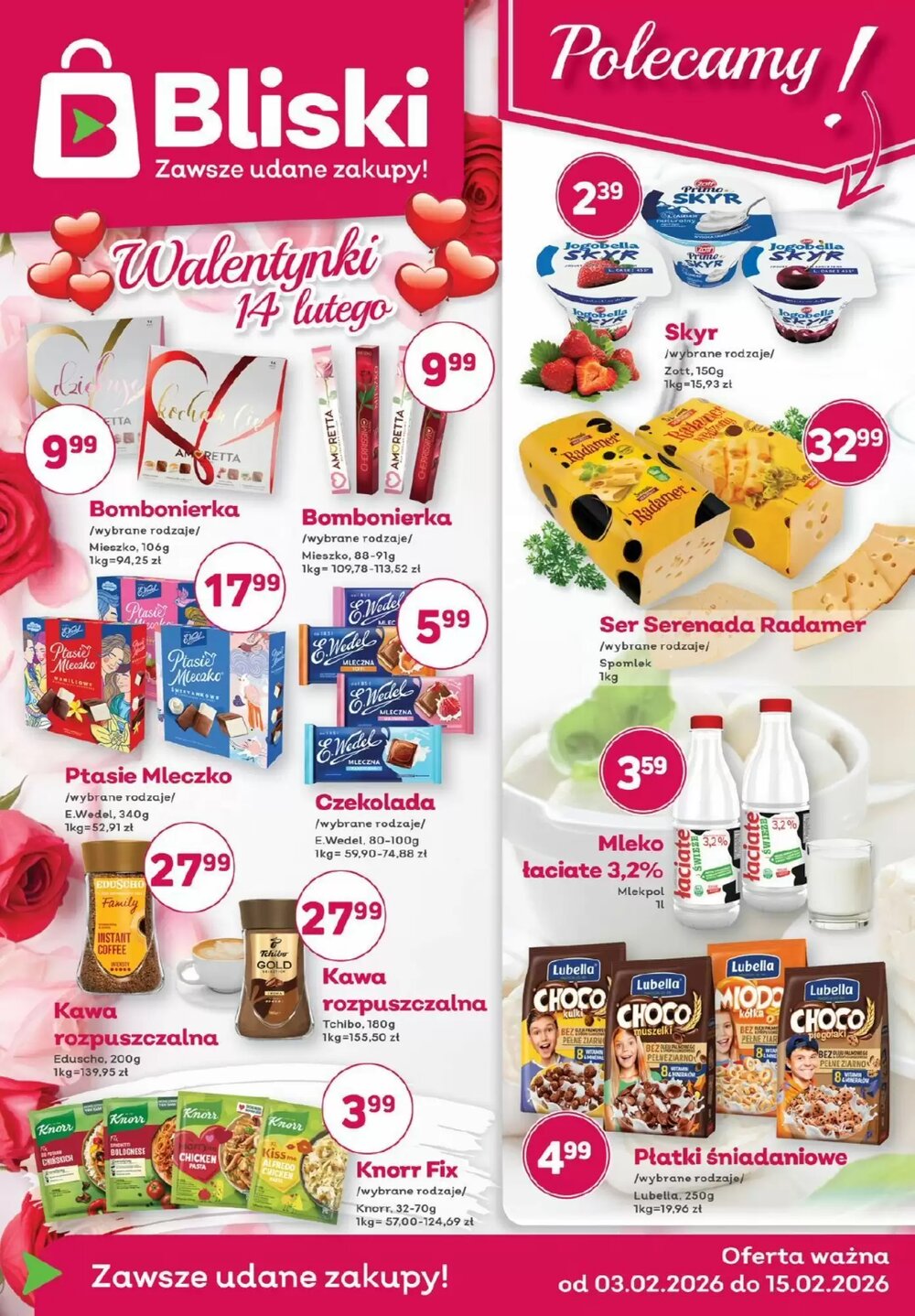 Gazetka promocyjna Społem  ważna od 03.02.2026 - Strona 1.