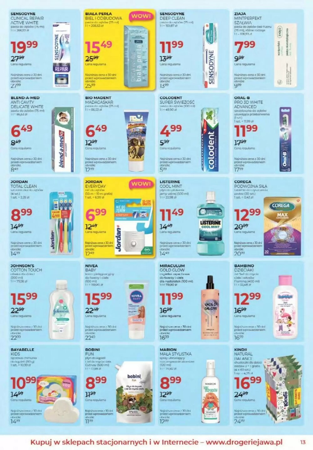 Gazetka promocyjna Jawa Drogerie  ważna od 03.02.2026 - Strona 13.