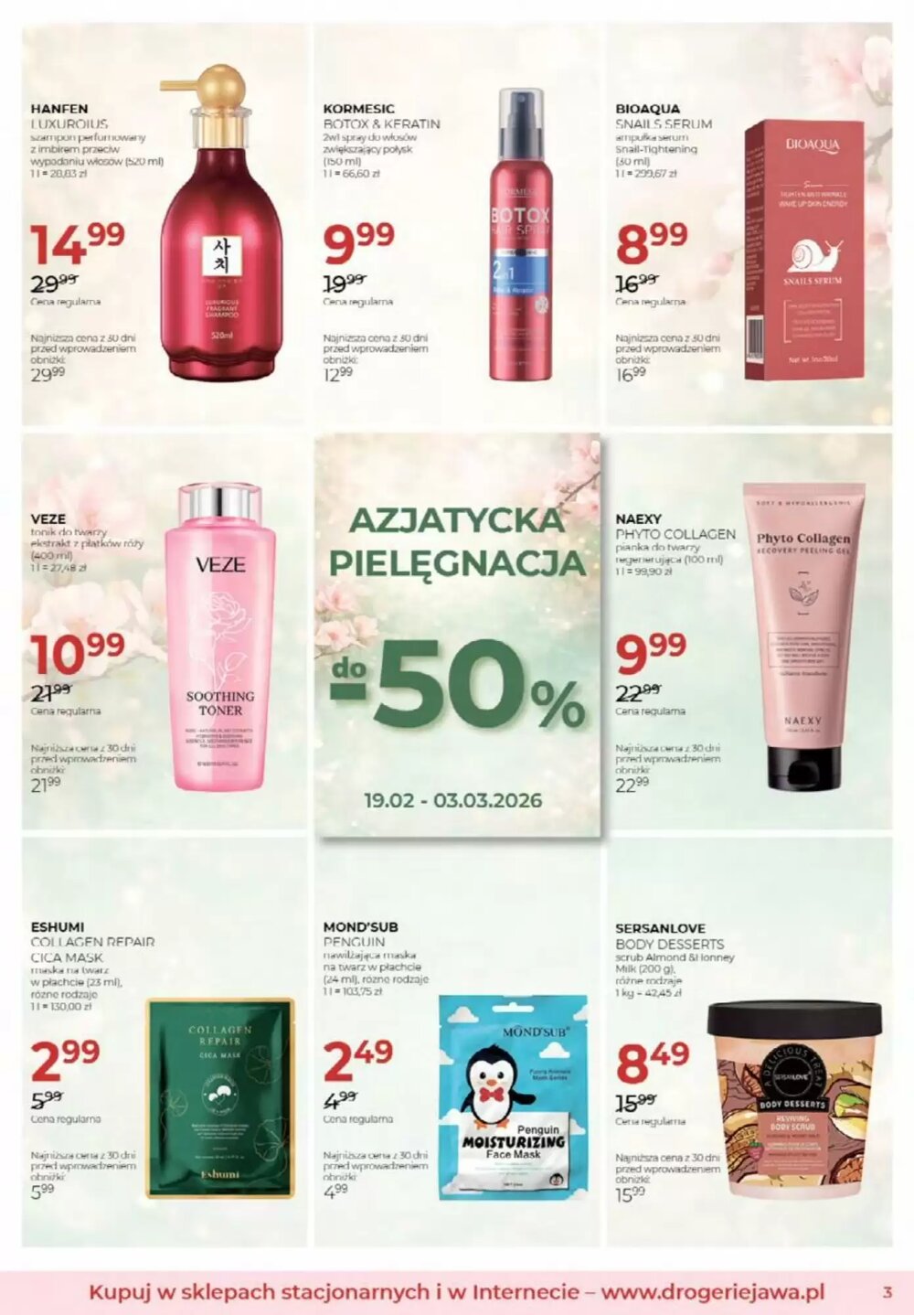 Gazetka promocyjna Jawa Drogerie  ważna od 03.02.2026 - Strona 3.