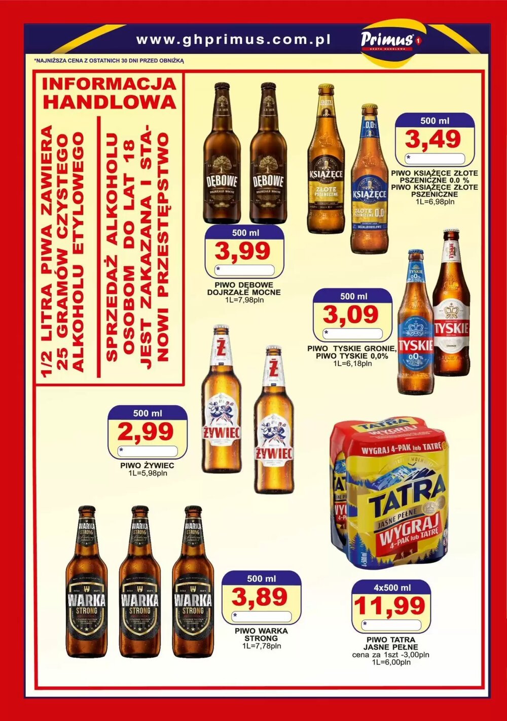 Gazetka promocyjna Primus  ważna od 03.02.2026 - Strona 4.