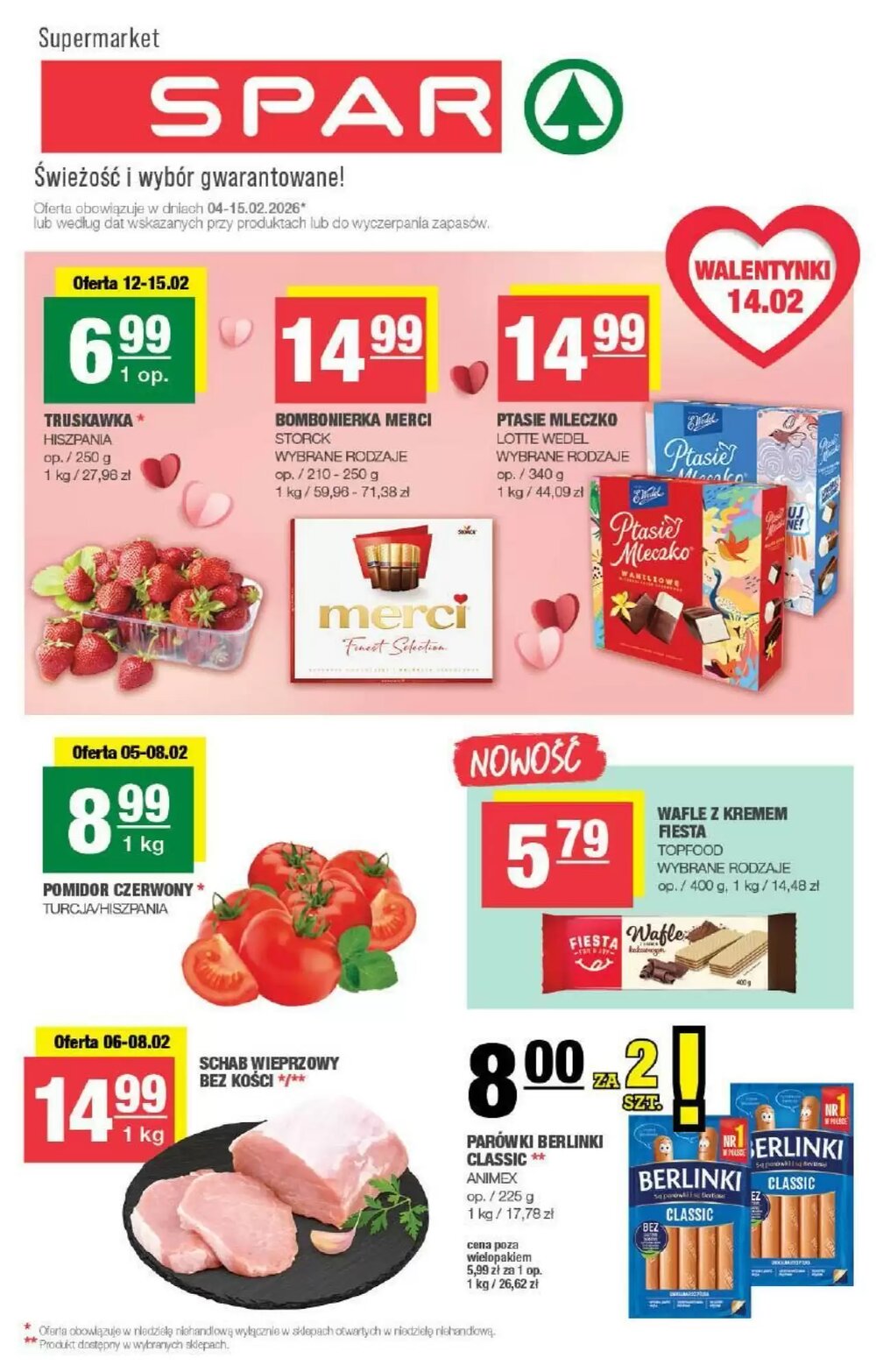 Gazetka promocyjna Spar  ważna od 04.02.2026 - Strona 1.