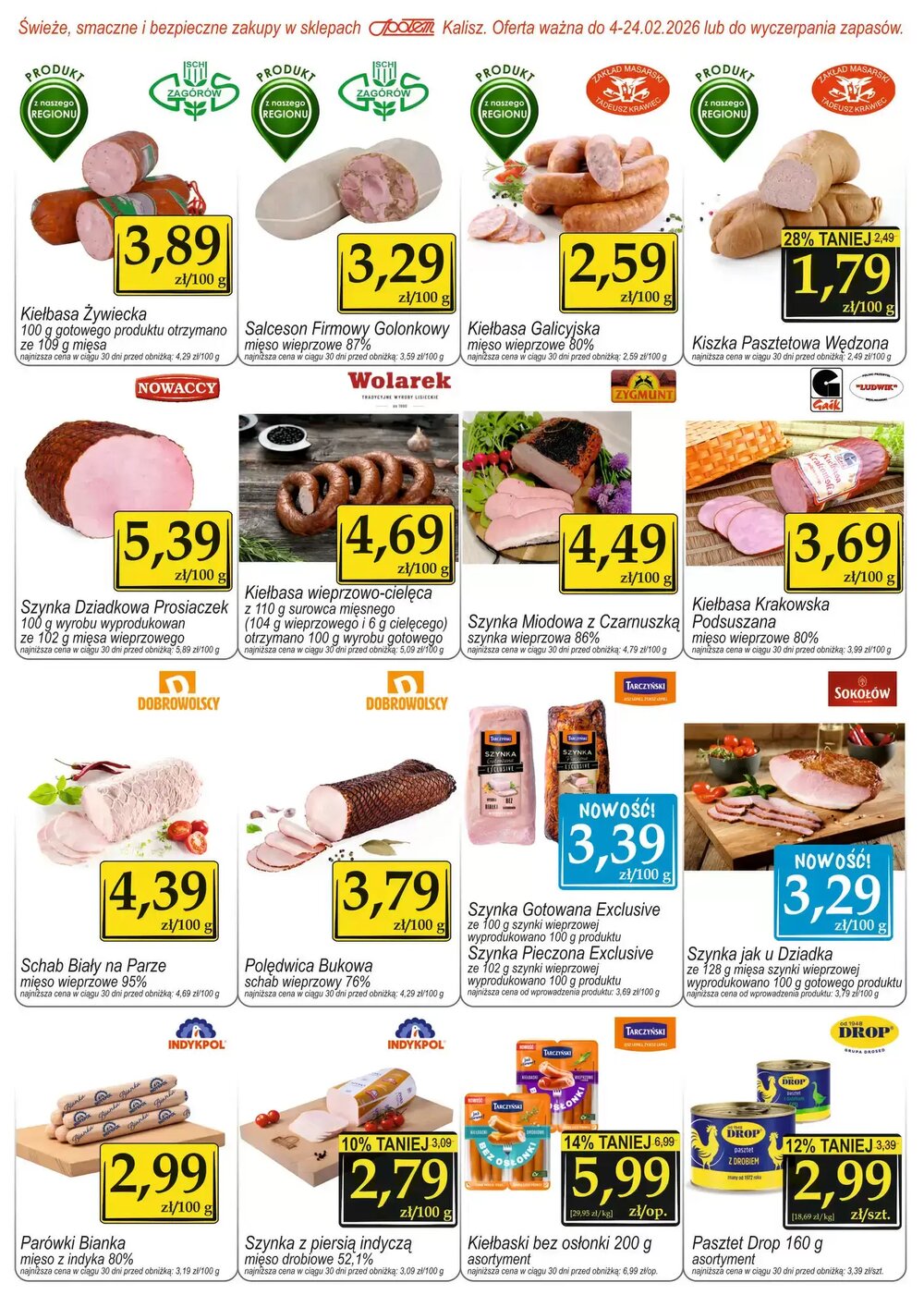 Gazetka promocyjna Społem  ważna od 04.02.2026 - Strona 2.