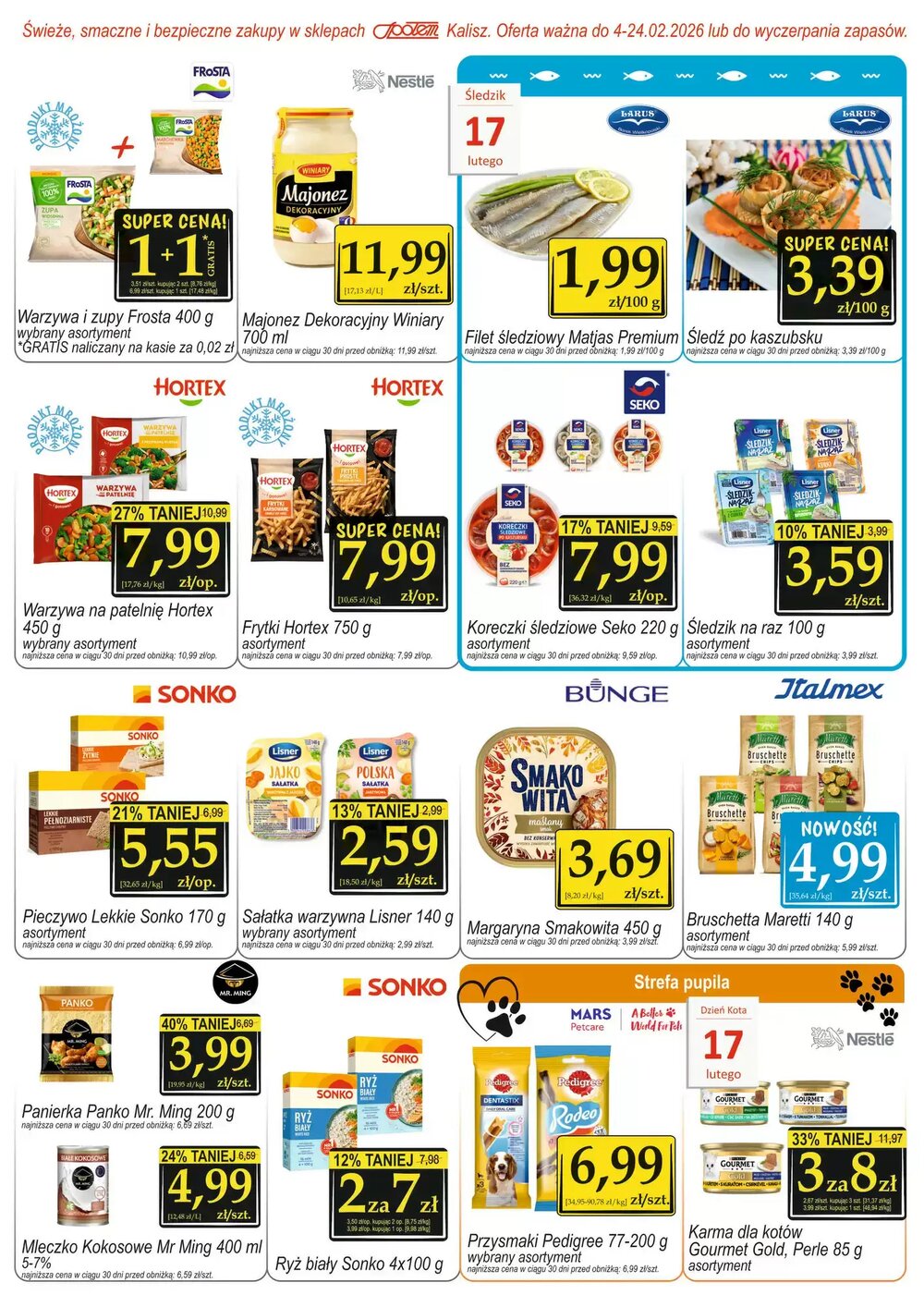 Gazetka promocyjna Społem  ważna od 04.02.2026 - Strona 3.