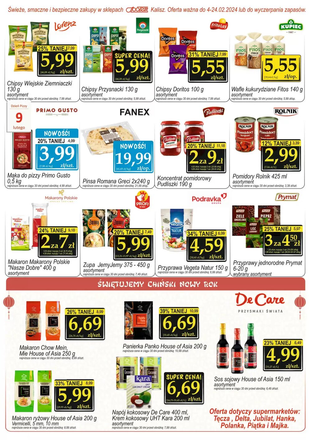 Gazetka promocyjna Społem  ważna od 04.02.2026 - Strona 4.