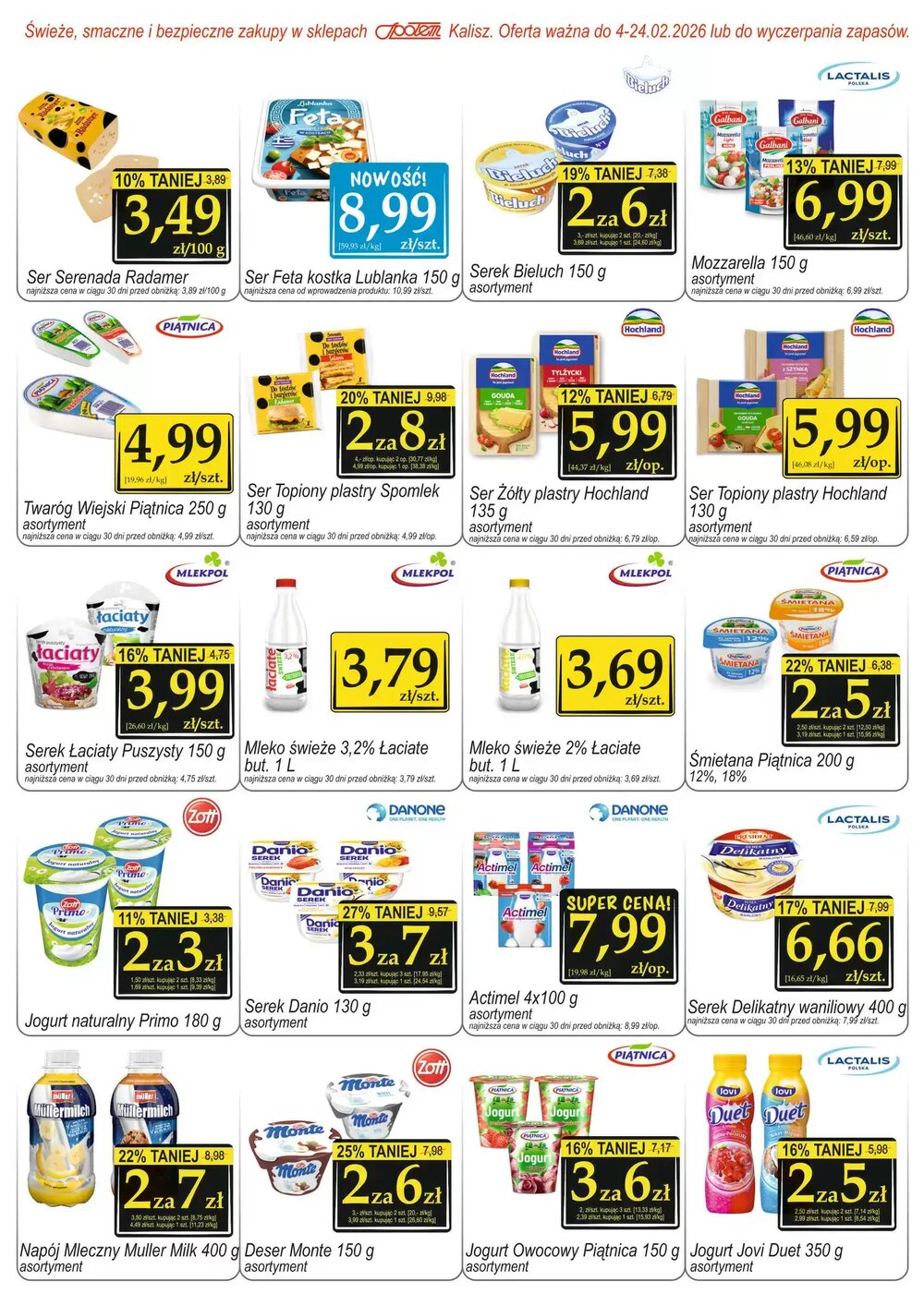 Gazetka promocyjna Społem  ważna od 04.02.2026 - Strona 5.