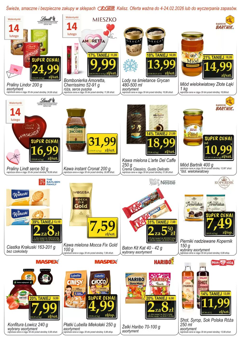 Gazetka promocyjna Społem  ważna od 04.02.2026 - Strona 6.