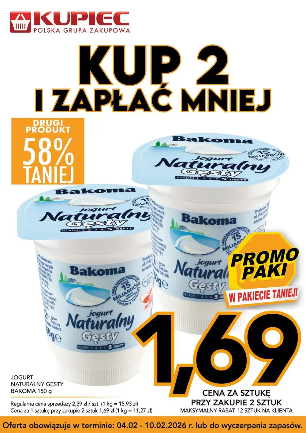 Gazetka promocyjna Kupiec  ważna od 04.02.2026 - Strona 3.