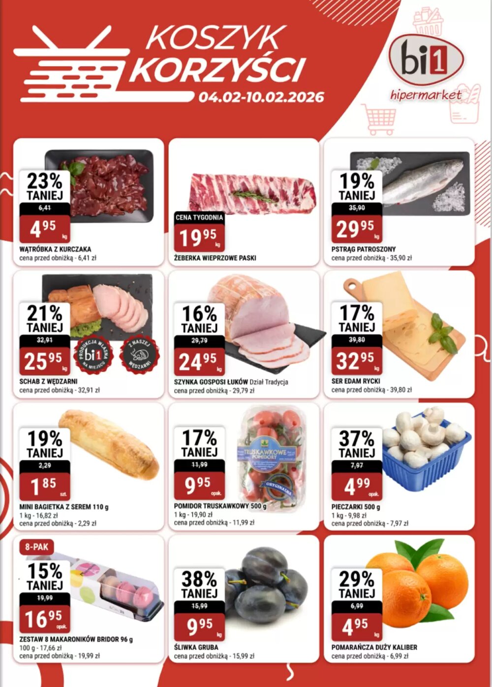 Gazetka promocyjna bi1  ważna od 04.02.2026 - Strona 1.