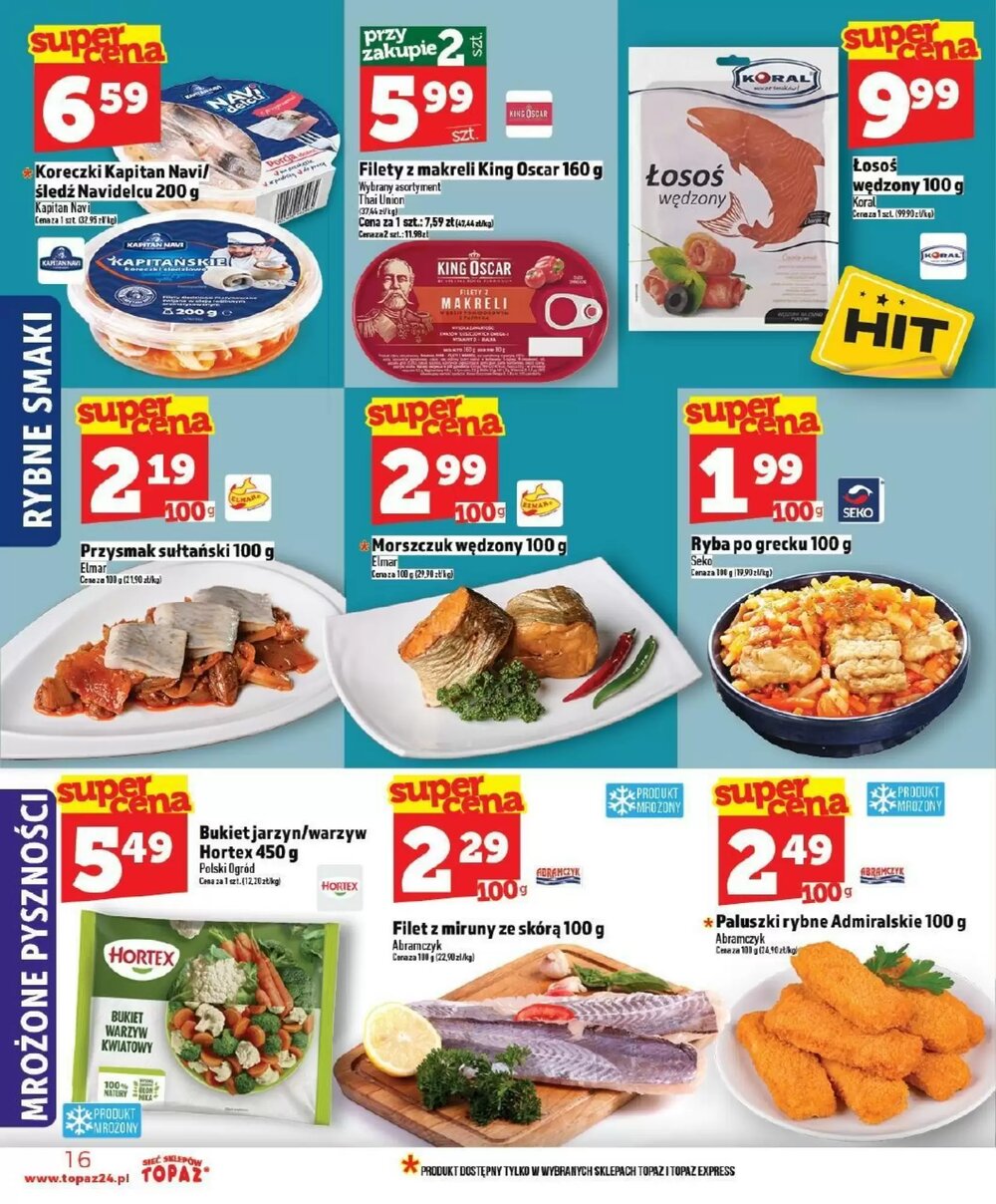 Gazetka promocyjna Topaz  ważna od 05.02.2026 - Strona 16.