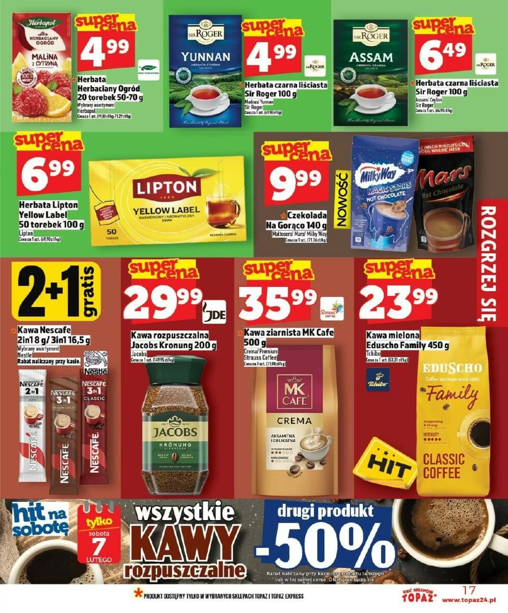 Gazetka promocyjna Topaz  ważna od 05.02.2026 - Strona 17.