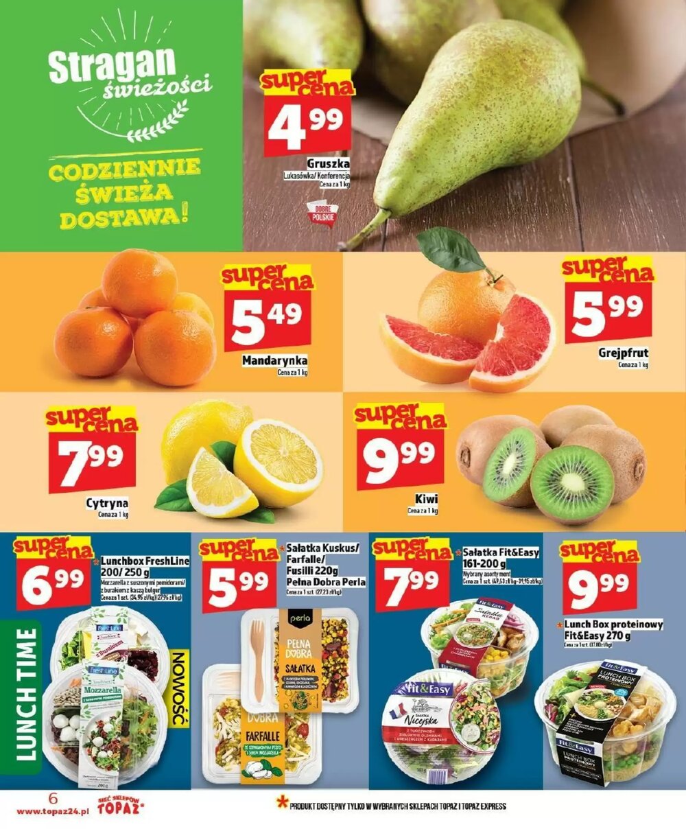 Gazetka promocyjna Topaz  ważna od 05.02.2026 - Strona 6.