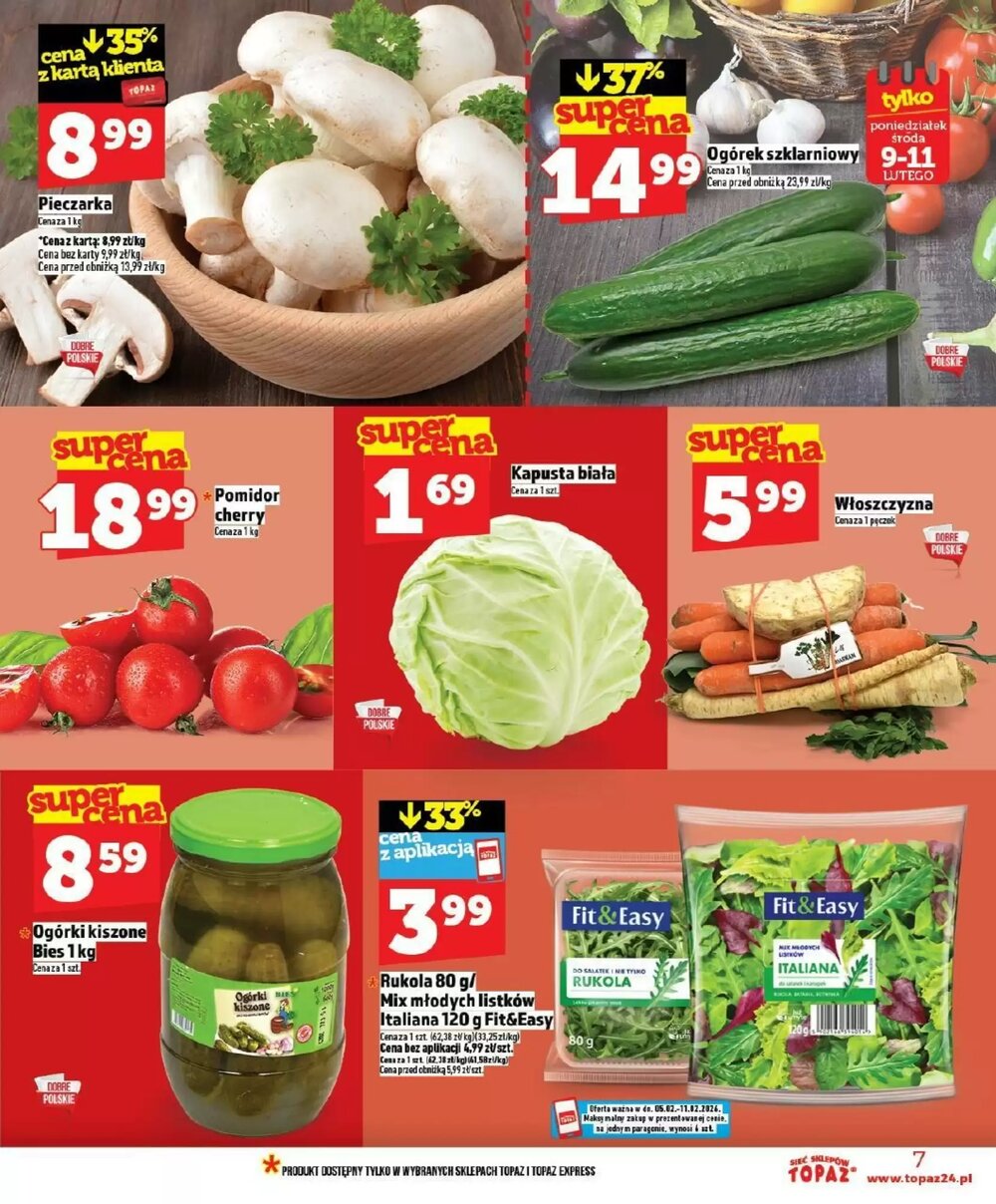 Gazetka promocyjna Topaz  ważna od 05.02.2026 - Strona 7.