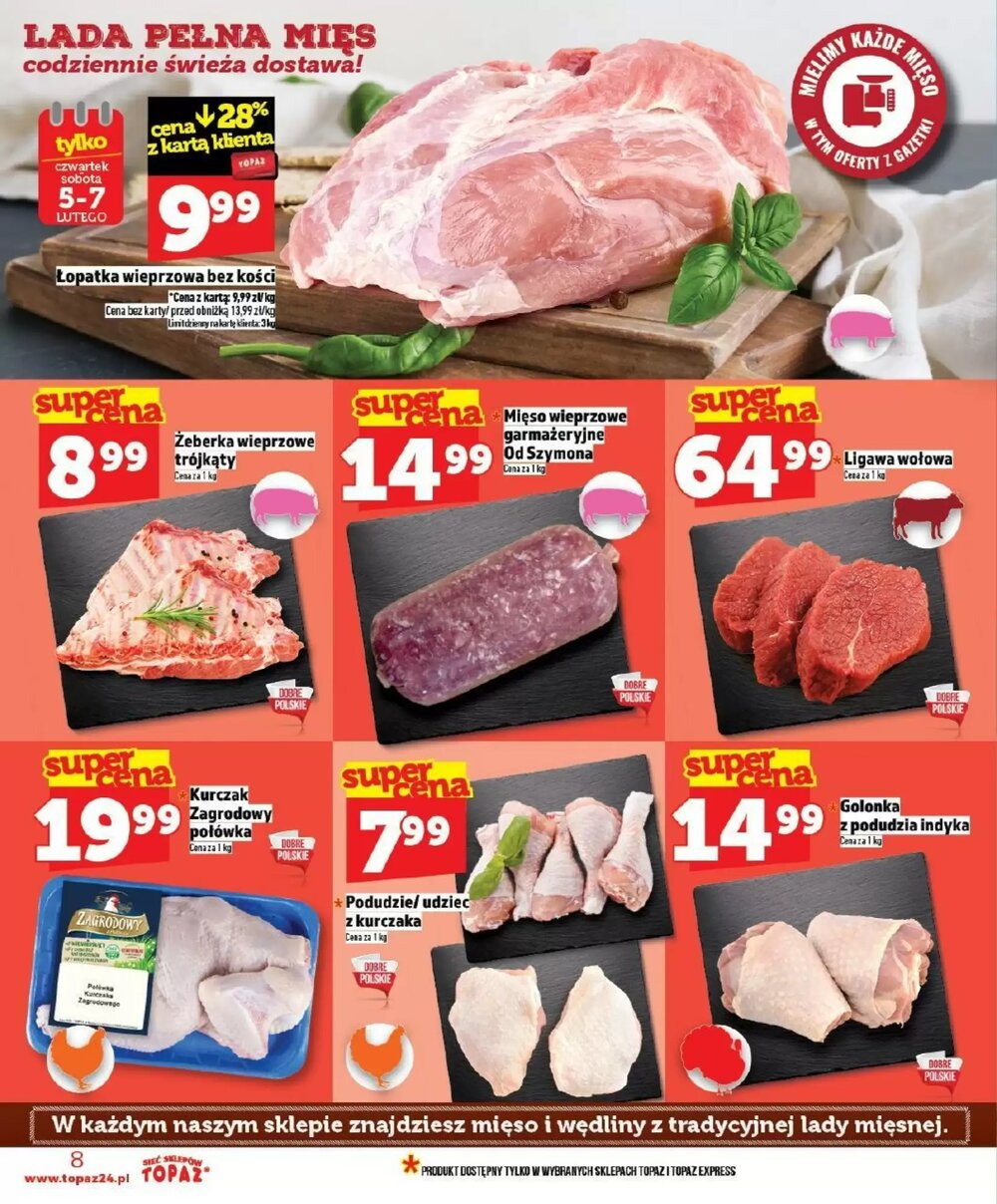 Gazetka promocyjna Topaz  ważna od 05.02.2026 - Strona 8.
