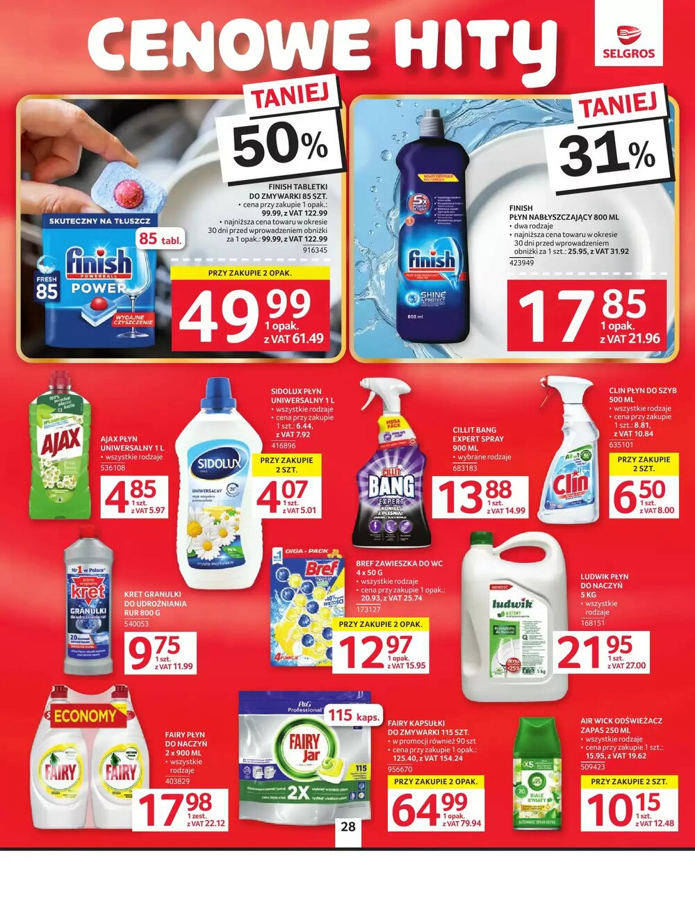 Gazetka promocyjna Selgros  ważna od 05.02.2026 - Strona 28.