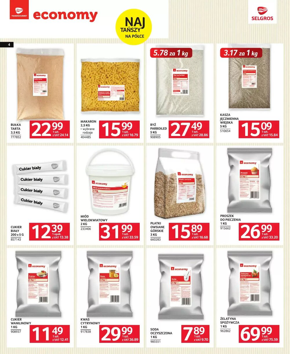 Gazetka promocyjna Selgros  ważna od 05.02.2026 - Strona 4.