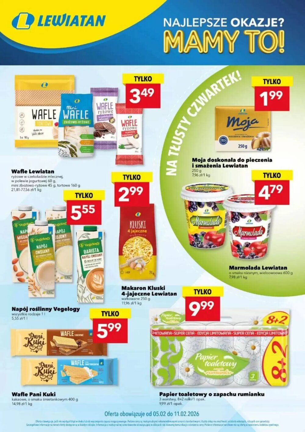 Gazetka promocyjna Lewiatan  ważna od 05.02.2026 - Strona 1.