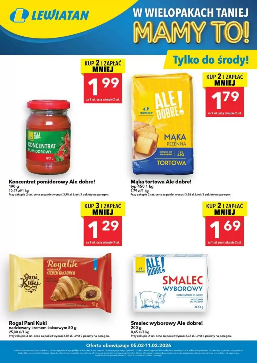 Gazetka promocyjna Lewiatan  ważna od 05.02.2026 - Strona 1.