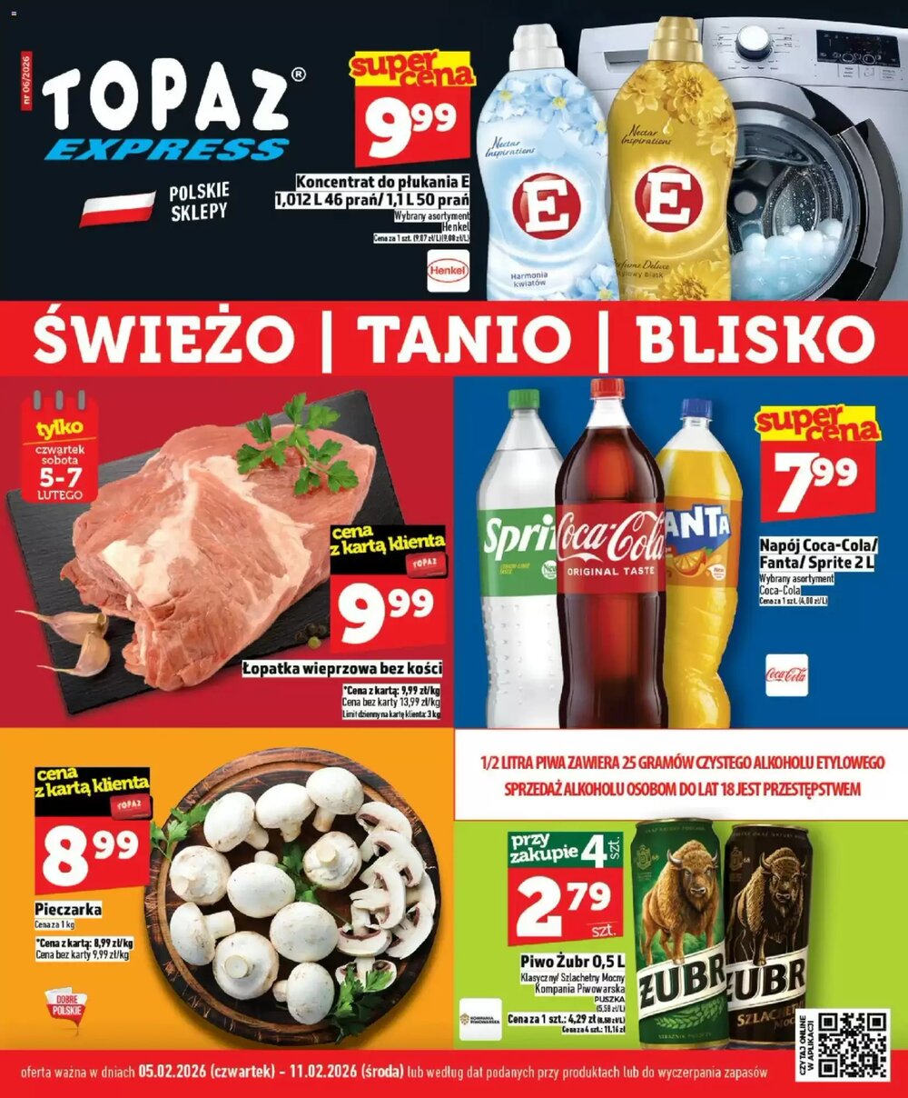 Gazetka promocyjna Topaz Express  ważna od 05.02.2026 - Strona 1.