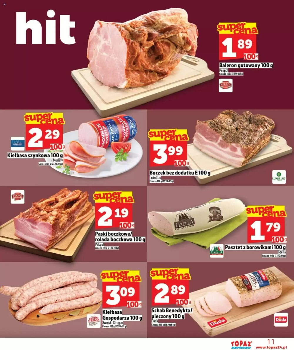 Gazetka promocyjna Topaz Express  ważna od 05.02.2026 - Strona 11.