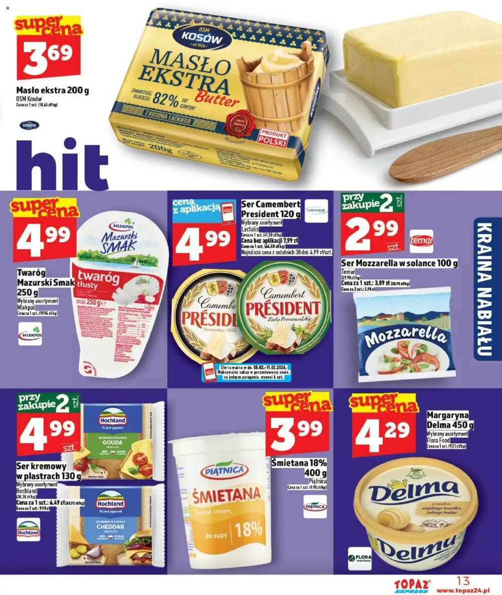Gazetka promocyjna Topaz Express  ważna od 05.02.2026 - Strona 13.