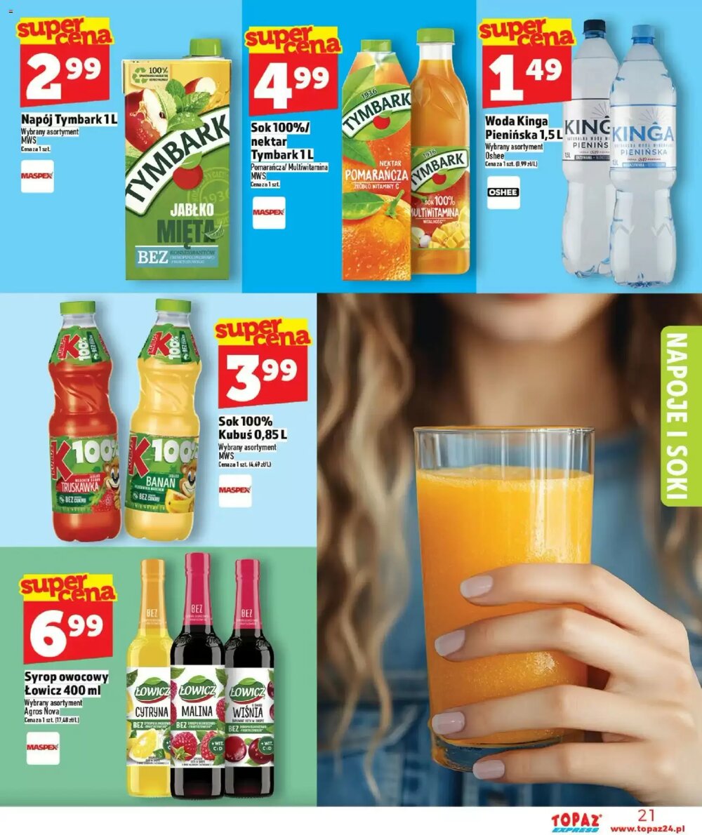 Gazetka promocyjna Topaz Express  ważna od 05.02.2026 - Strona 21.