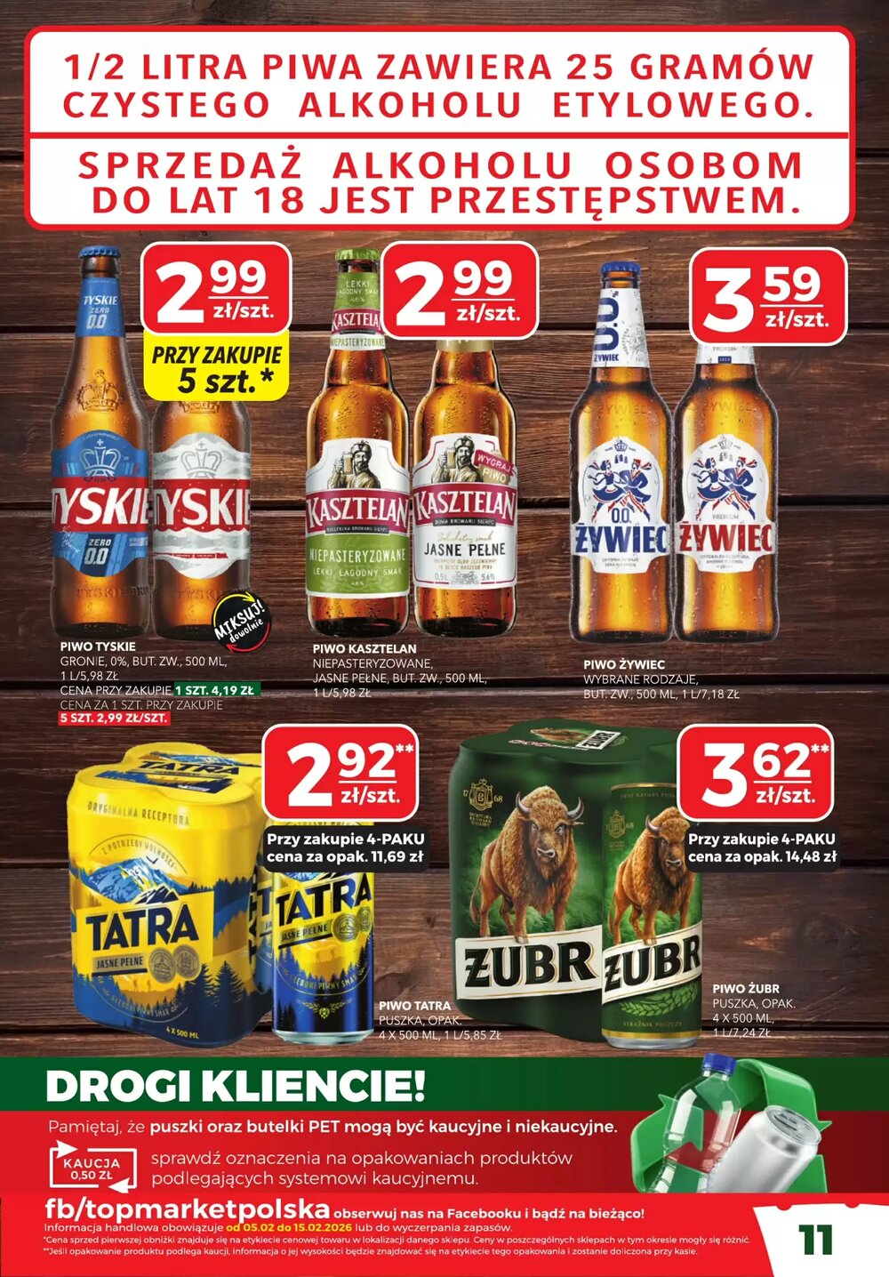 Gazetka promocyjna Top Market  ważna od 05.02.2026 - Strona 11.