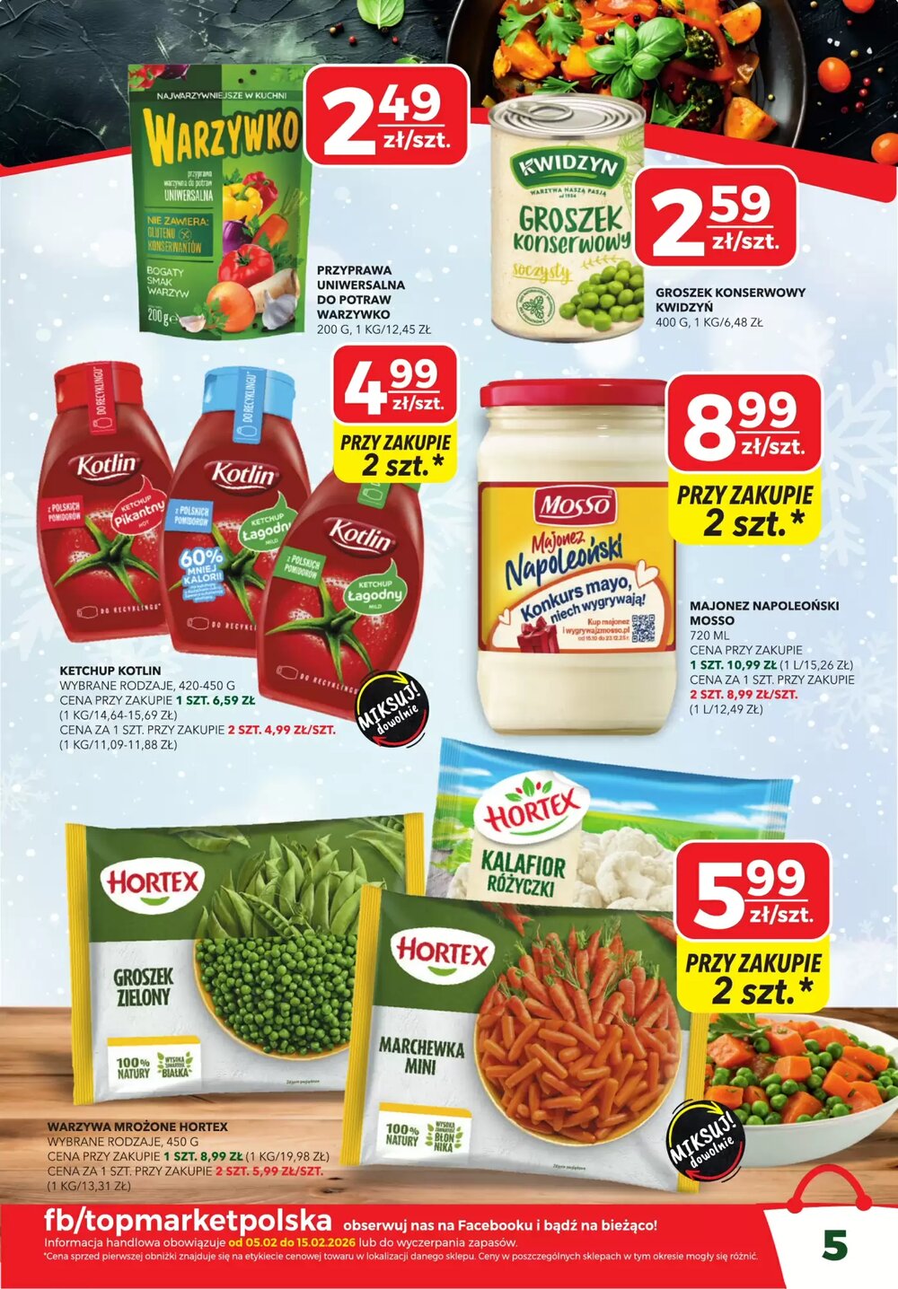 Gazetka promocyjna Top Market  ważna od 05.02.2026 - Strona 5.