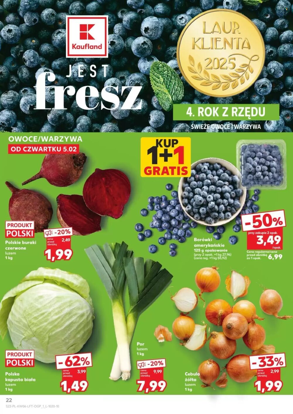 Gazetka promocyjna Kaufland  ważna od 05.02.2026 - Strona 22.