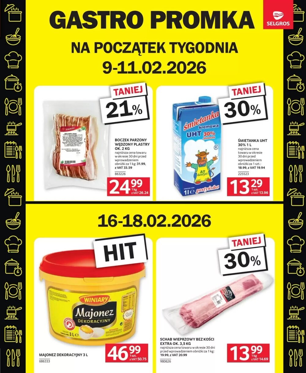 Gazetka promocyjna Selgros  ważna od 05.02.2026 - Strona 9.