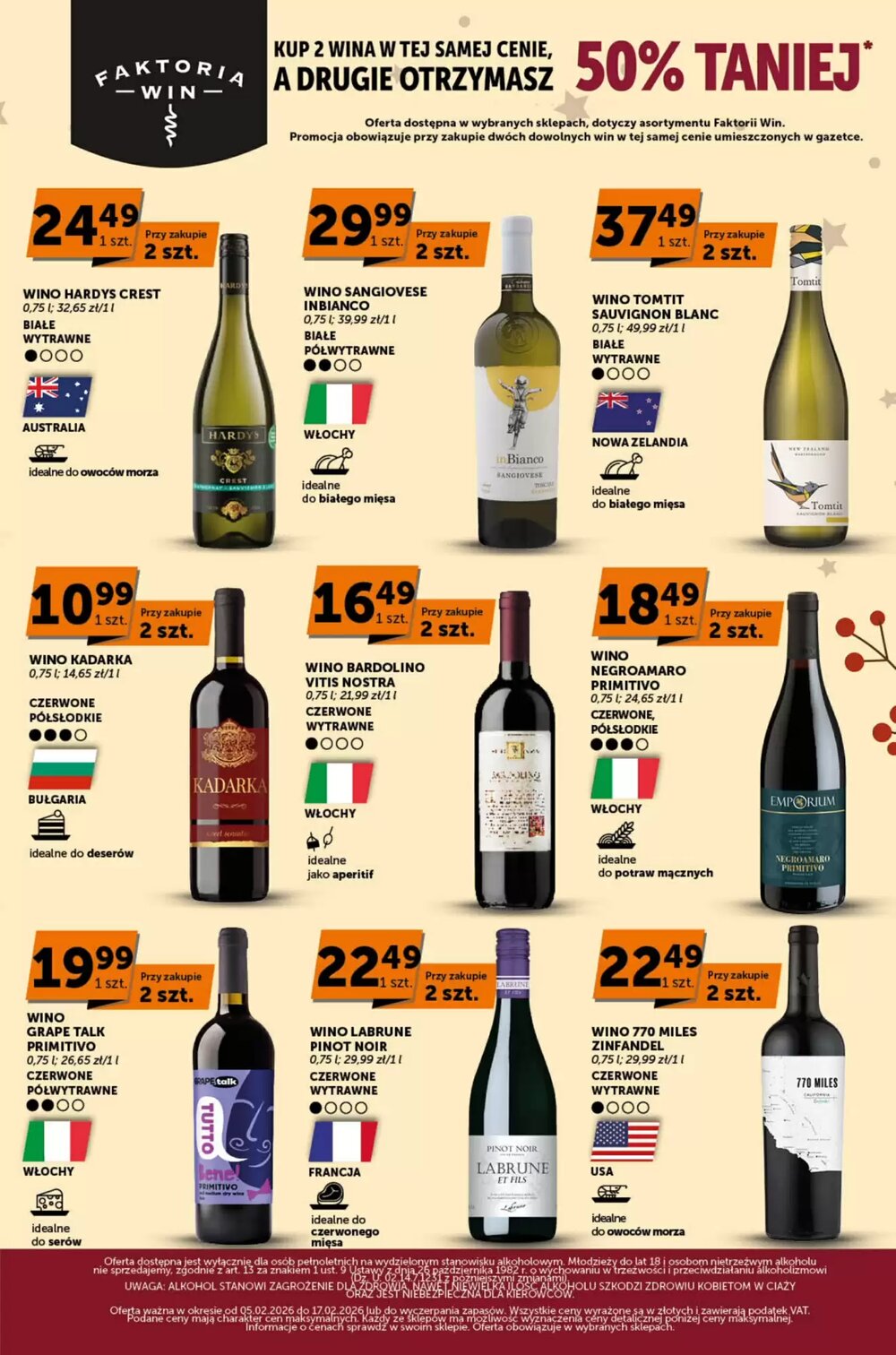 Gazetka promocyjna Groszek  ważna od 05.02.2026 - Strona 3.