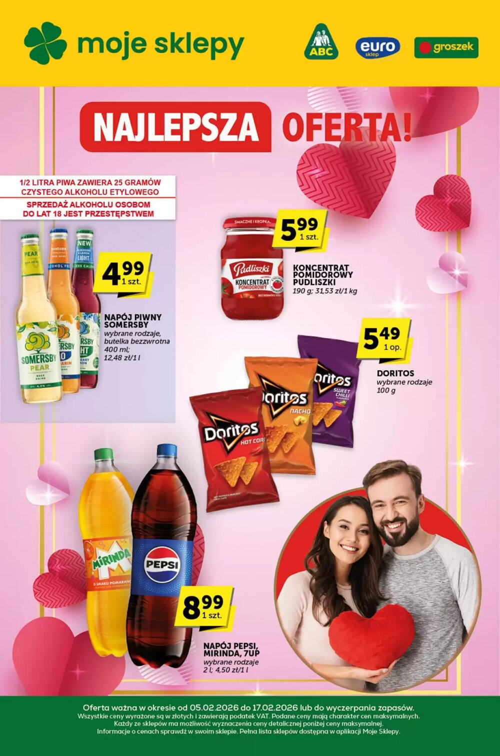 Gazetka promocyjna Groszek  ważna od 05.02.2026 - Strona 1.