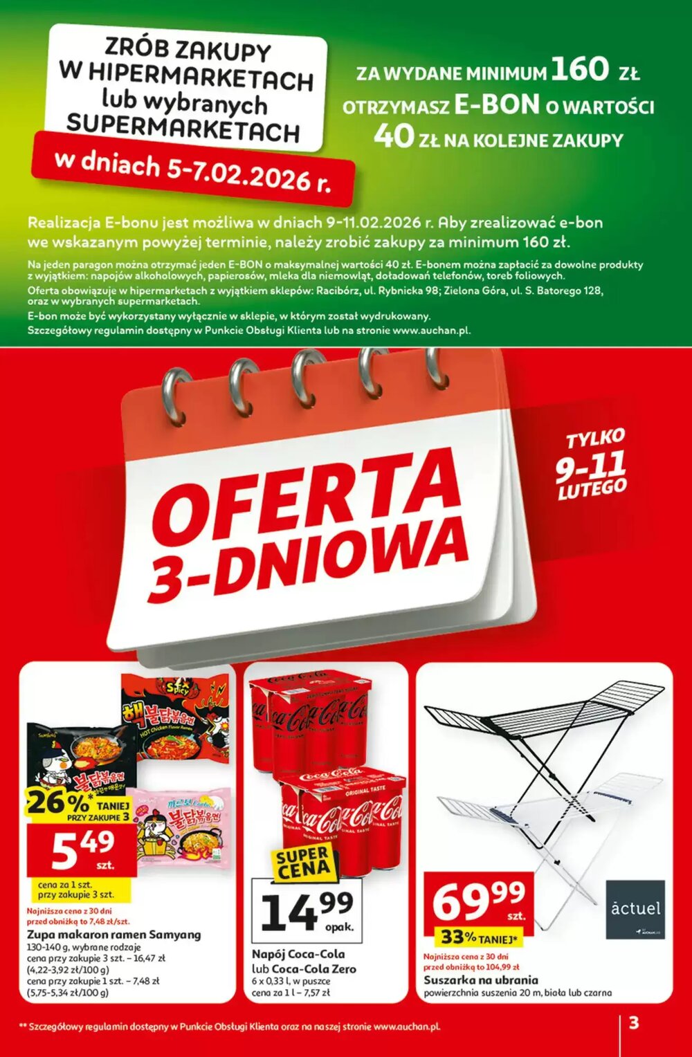 Gazetka promocyjna Auchan  ważna od 05.02.2026 - Strona 3.