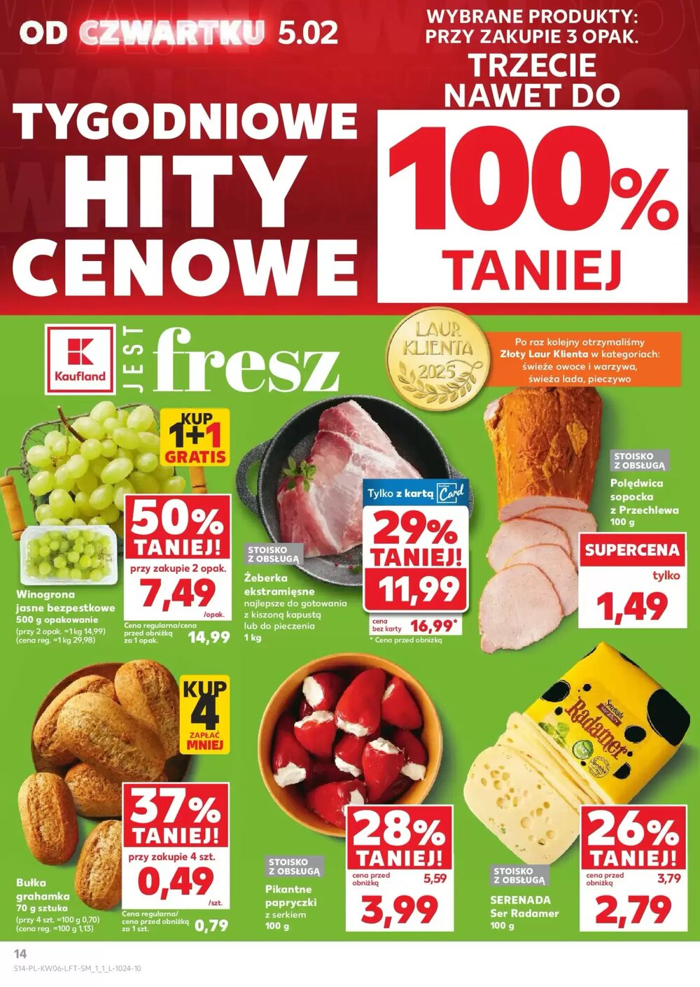 Gazetka promocyjna Kaufland  ważna od 05.02.2026 - Strona 14.