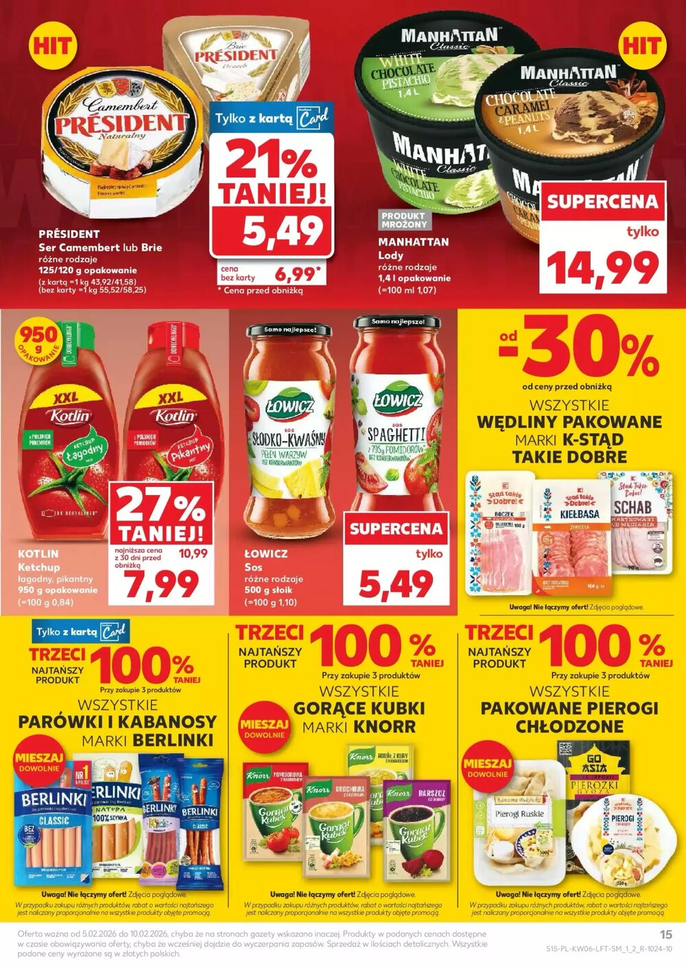 Gazetka promocyjna Kaufland  ważna od 05.02.2026 - Strona 15.