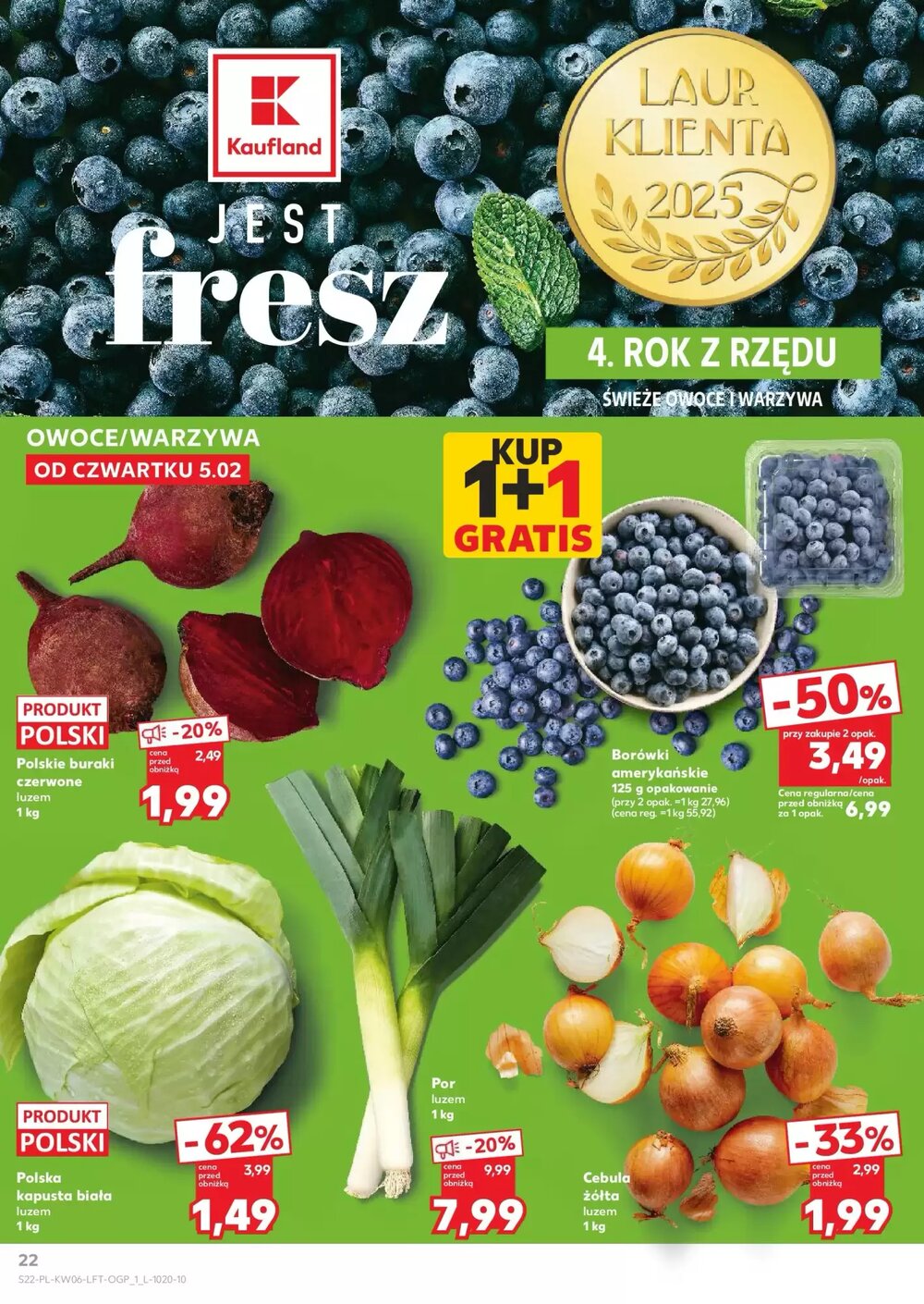 Gazetka promocyjna Kaufland  ważna od 05.02.2026 - Strona 22.