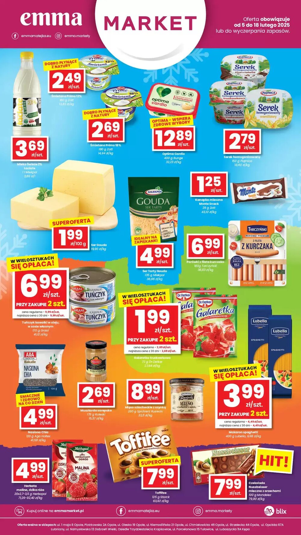 Gazetka promocyjna EMMA market  ważna od 05.02.2026 - Strona 1.