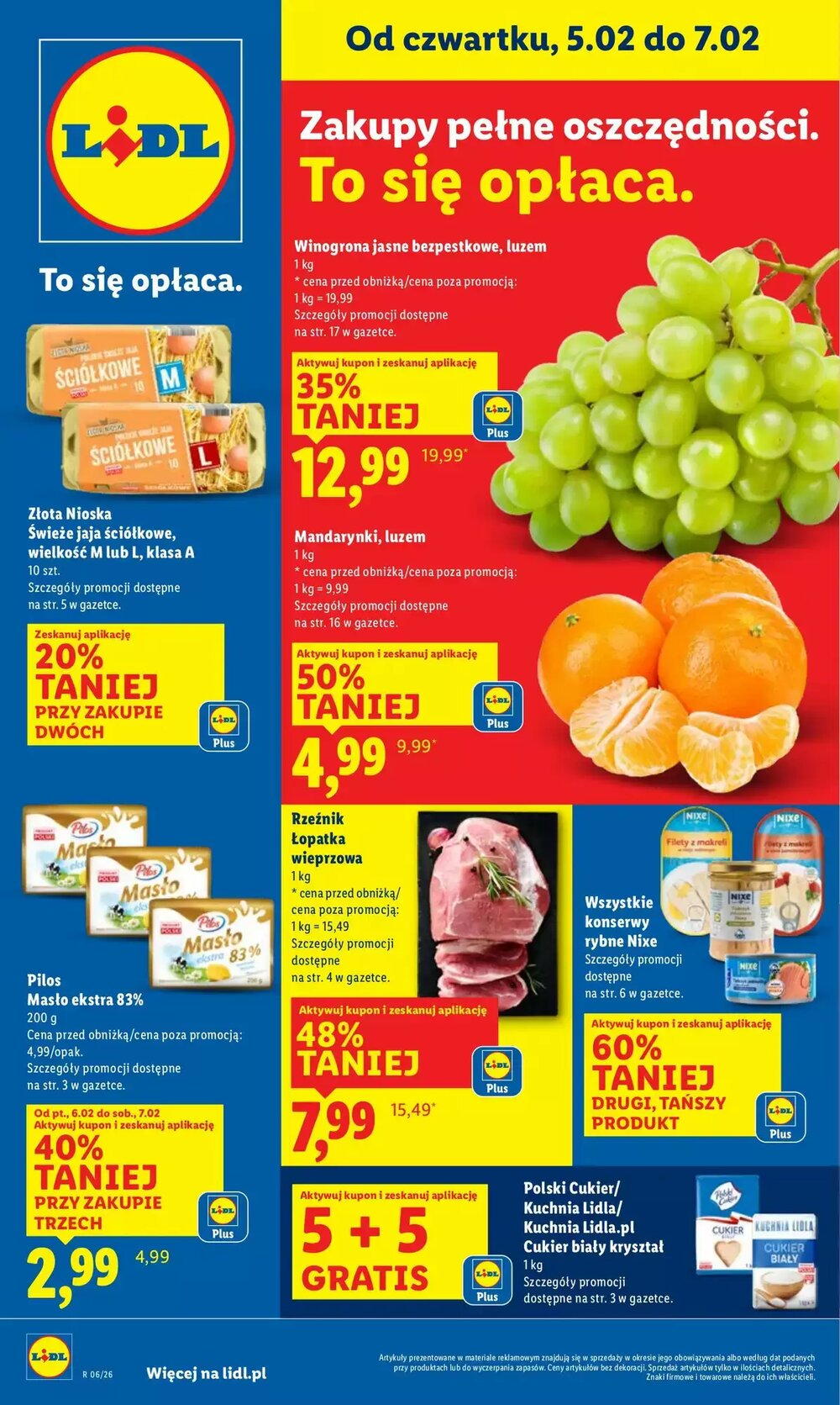 Gazetka promocyjna Lidl  ważna od 05.02.2026 - Strona 1.