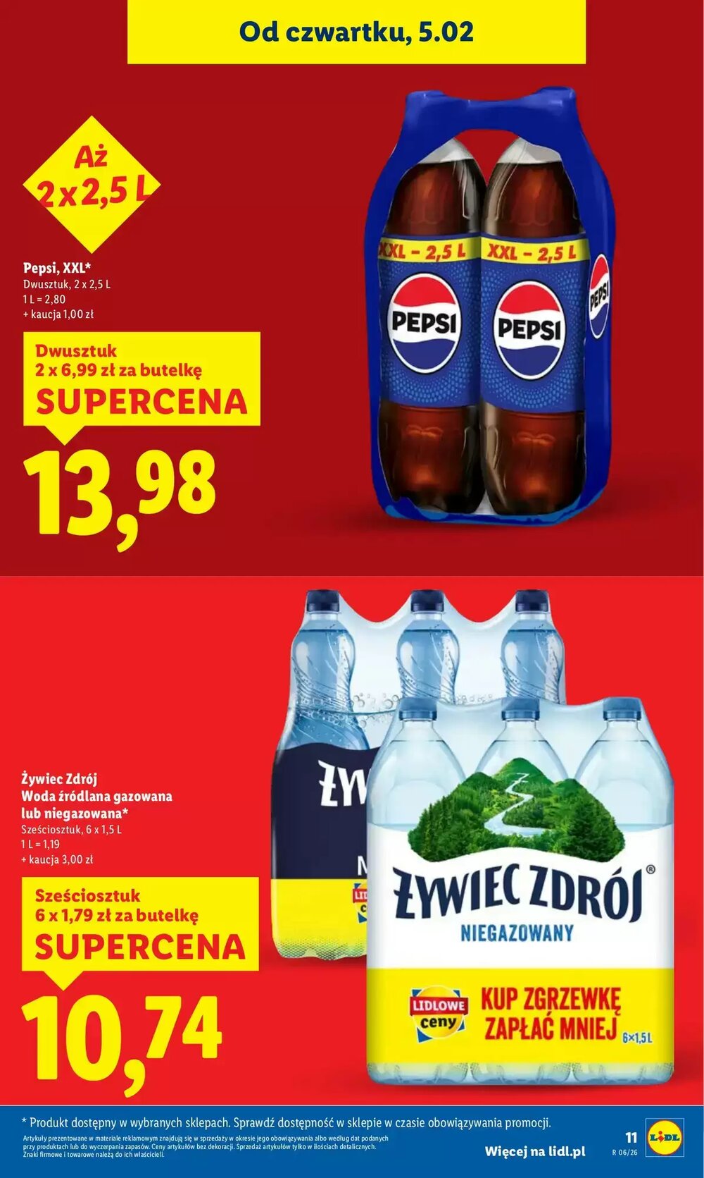 Gazetka promocyjna Lidl  ważna od 05.02.2026 - Strona 11.